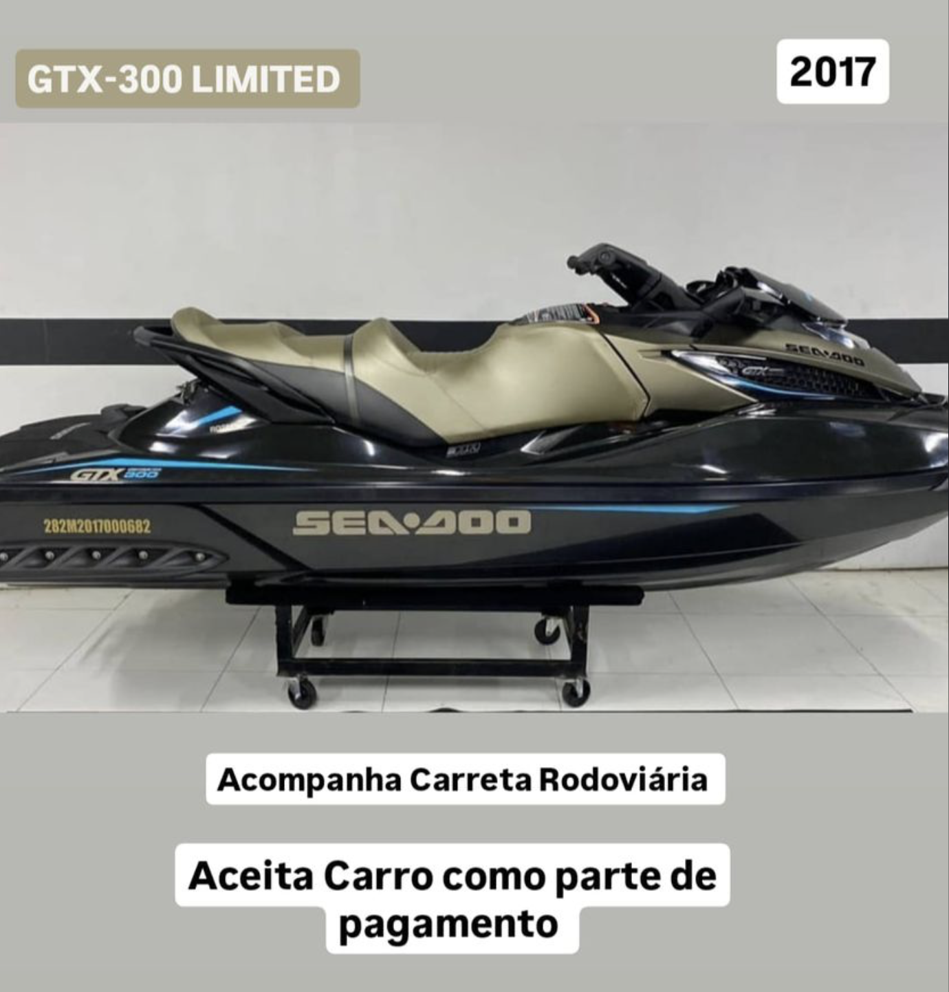 2017 Seadoo gtx-300 -  https://wa.me/5511944585363