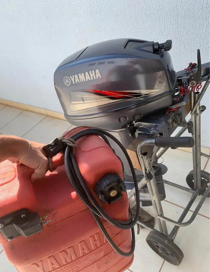 Motor Yamaha 15 Hp completo frete grtis